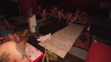 Lesbian Hot Yoga - Pools of Squirt - Queer Orgy with Cliff Media