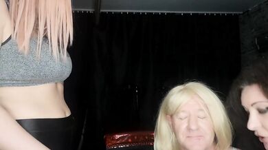 Tarnny milf abd sexy Femdom Dominating a sissy