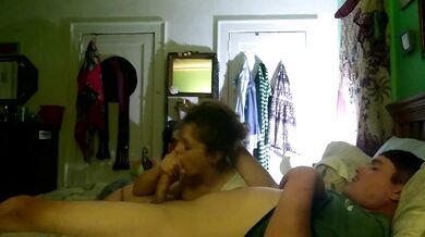 Fucked for the third time today. Cum inside her...