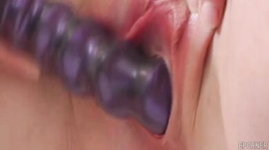 Sweetie Masturbates On Countertop - Nina Stevens