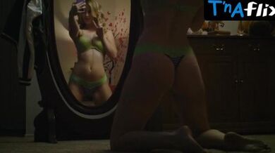 Kabby Borders Sexy, Thong Scene in Exposed