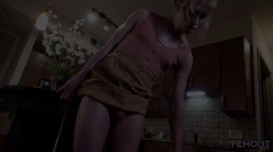 FEMOUT XXX: Dahlia Jacks Off