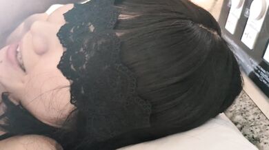 義理の妹激似！？ まさかのメンズエステに降臨 欲求不満を抱えてたのでチンポくわえさせてあげた