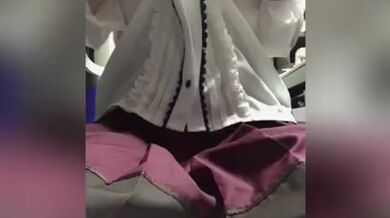 パイパン女子、全力かわいい服着て陶酔オナニー！くちゅ音いっぱい聞いてくださいね♡（自撮り、素人、無修正）