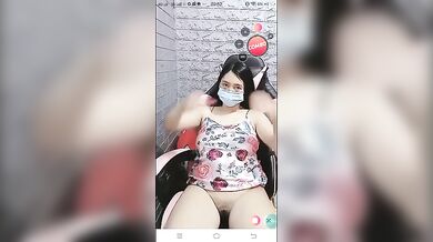 Cewek Tetek Gede Colmek Di Kursi Gaming (bigo Live)