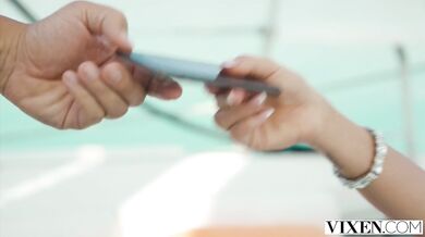 VIXEN Bored Rich Girl Seeks Distraction While Hubby Is Busy - Little Caprice