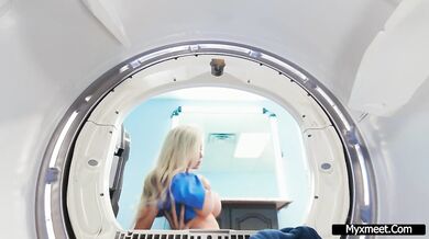 Naughty Nurse Takes A Load Off - Danielle Renae
