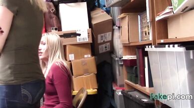 Proper teen got boned by the kinky officer