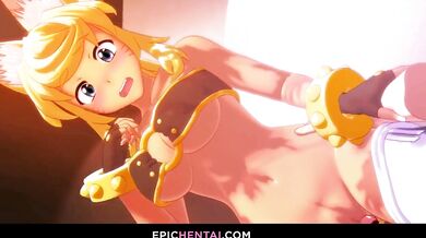 Nakadashi Wolf Girl - Hentai Sex