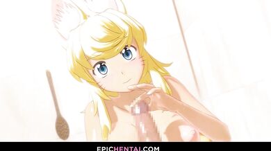 Nakadashi Wolf Girl - Hentai Sex