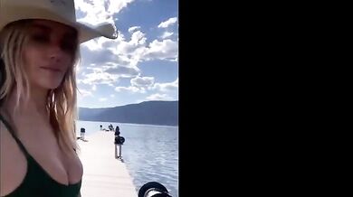 Sarah Dumont Bikini Scene in Sarah Dumont Sexy Photos And Video Showing Off Her Hot Bikini Body