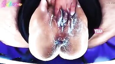 Huge BBW Pussy Squirts Everywhere - Fat Juicy Meaty Hole & Dirty Talk (bbw_pussy )