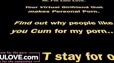 Big boobs babe pussy farting & queefing on live webcam show with blowjob vibrator orgasms & doggystyle creampie - Lelu Love