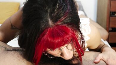 alternative girl sucking boyfriend part 2