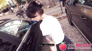 PUBLIC FUCK! Wannabe Nerd Lou Nesbit eager to please! Dates66