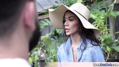 Its free pussy and free fuck day in our local gardening shop so I was there early