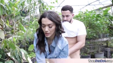 Its free pussy and free fuck day in our local gardening shop so I was there early