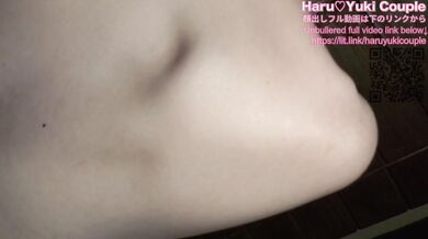 【素人】ゴルフパンチラ練習の後はサウナ＆ジャグジー中出しセックス 素人カップル/美少女/色白美乳/中出し/フル動画(47分)/일본여대생과질내사정섹스