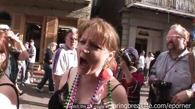 Hotel Room Referee And Mardi Gras Flashers.mp4