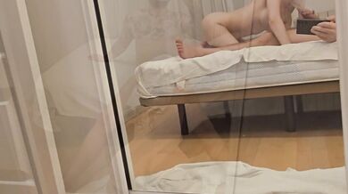 Hot Wife Gets Out of the Shower and Wants to Fuck Hard and Cum in Her Husband's Mouth and Cock