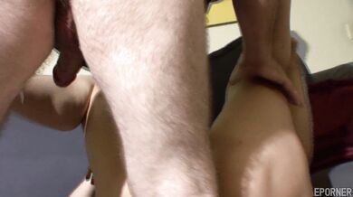 Big Ass Brunette Rides Cock