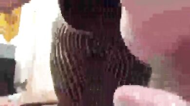 Mega PAWG Rips Pantyhose