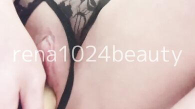 Shower masturbation with naughty underwear and transparent blouse in the bath. I peed at the end.