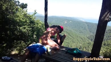 The most amazing amateur sex at an altitude of 800 meters above sea level (Sasha Bikeyeva)