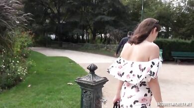 French Brunette Estelle Dp