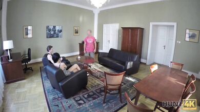 Pretty Brunette Fucked By Stranger To Earn Cash For Ring