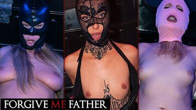 Masked amateur women have sex with a stranger - Forgive Me Father COMPILATION