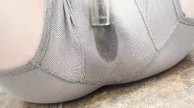 Trans Twink Plays With Boy Pussy In Bathroom, Makes A Mess!! - Compilation Vid