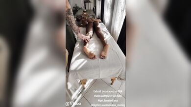 Miiana - Prank with a fan massage