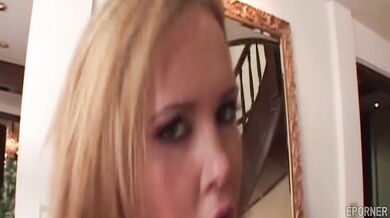 Big Titty Blonde Getting Fucked In Ass - Barra Brass