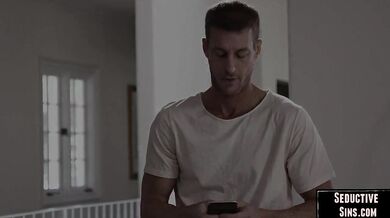 Busty gf sucking dick before fucking in secret