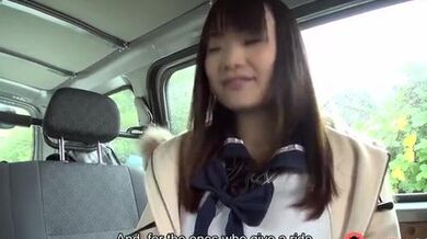 Big tits japanese teen mikoto mochida sucks hard dick in car - uncensored blowjob