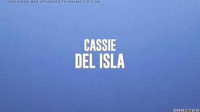 Cassie Del Isla Oiled Up & Double Penetrated By Mick Blue & Alex Mack - Big Boobs Threesome