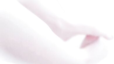 ディルド足でしごいて太ももで挟む♡