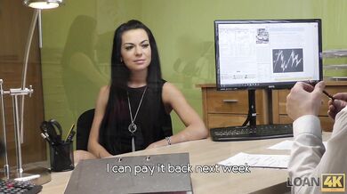 Babe Is Banged By Strange Loan Agent Following His Proposal - Inga Devil