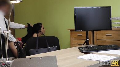 Babe Is Banged By Strange Loan Agent Following His Proposal - Inga Devil