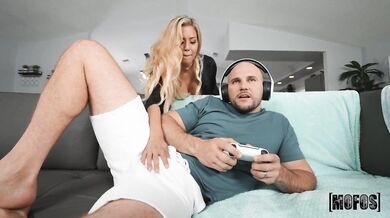 Nympho Girlfriend Finally Gets The D - Caitlin Bell - Alanna Thomas