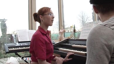 Petite Redhead Student Slut Buttsex