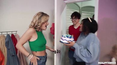 Dirty Dorm Room Dares - Serena Hill, Luna Luxe, Ashley Alexander, James Angel, Filou Fitt