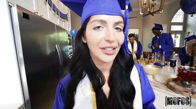 Alexa Payne Celebrating With Interracial DP