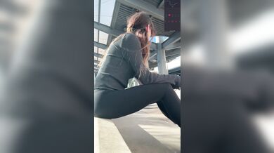 Finding A Spot At The Mall To Cum Hard | Public Orgasm | Outdoors
