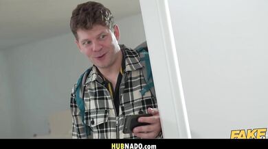 Hostel Maid Caught Masturbating By Guest - Tasha Lustn