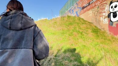 GETTING NAUGHTY WITH A LUSH BY AN ABANDONED BUNKER