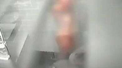 Hidden Cam - MILF taking her shower