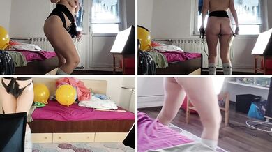 Amateur brunette naked vibrator massage. Latina hairy pussy, big tits, big ass.