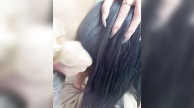 Ladyboy with a big cock and a katoey with small dick lesbian action together